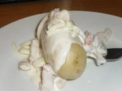 Einfache Schmand-Soße zu Pellkartortoffeln - Rezept