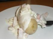 Einfache Schmand-Soße zu Pellkartortoffeln - Rezept