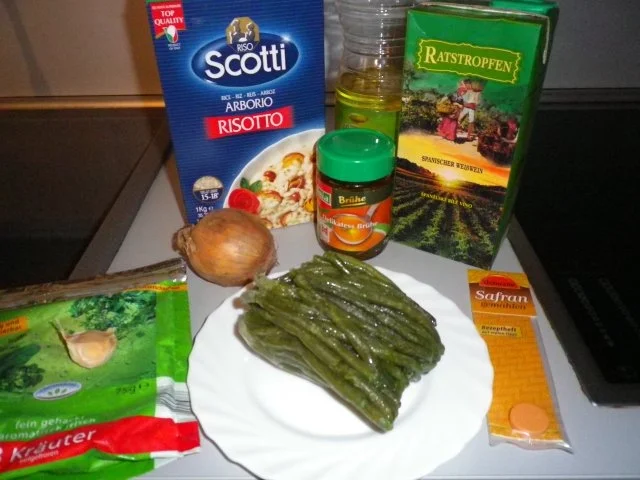 Bohnen - Safran - Risotto - Rezept - Bild Nr. 4