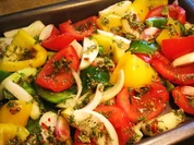 Gemüse-Allerlei aus dem Backofen ... - Rezept