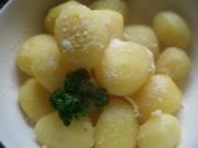 Knoblauch- Parmesankartoffeln - Rezept