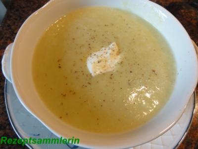 Suppe:     ROMANESCO - RAHM - Rezept