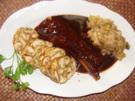 Beilage : Brezenknödel in Stangenform - Rezept