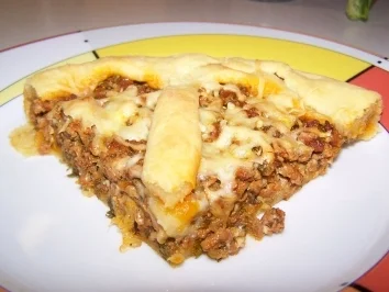 Rezept: Hackfleischquiche Hackfleischquiche - Rezept