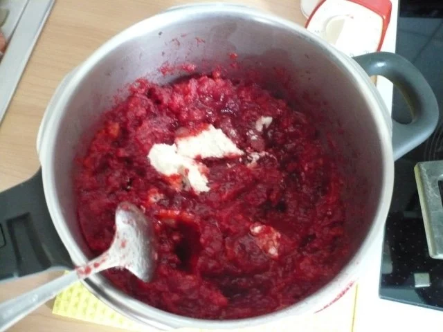 Rezept: Lachsfilet mit Rote Bete Püree Bild Nr. 9 Lachsfilet mit Rote Bete Püree - Rezept - Bild Nr. 9