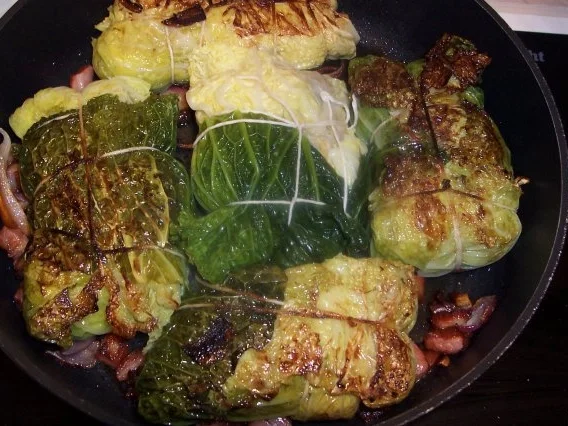 Kohlroladen mit Wirsing - Rezept - Bild Nr. 2