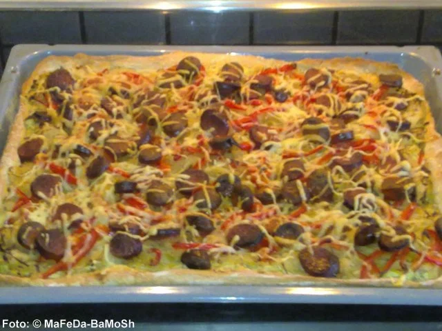 Bayerische Pizza - Rezept - Bild Nr. 2