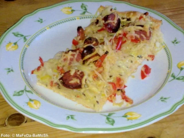 Bayerische Pizza - Rezept - Bild Nr. 4