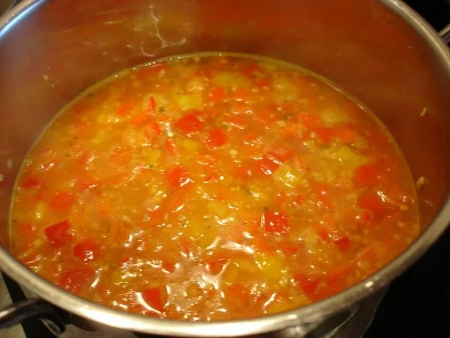 Paprikacremesuppe - Rezept - Bild Nr. 8