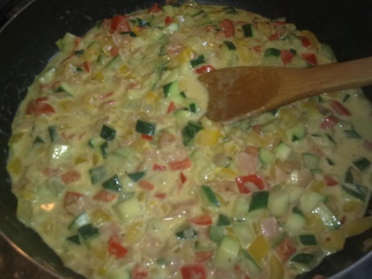 Paprika Zucchini Pfanne Rezept mit Bild kochbar.de