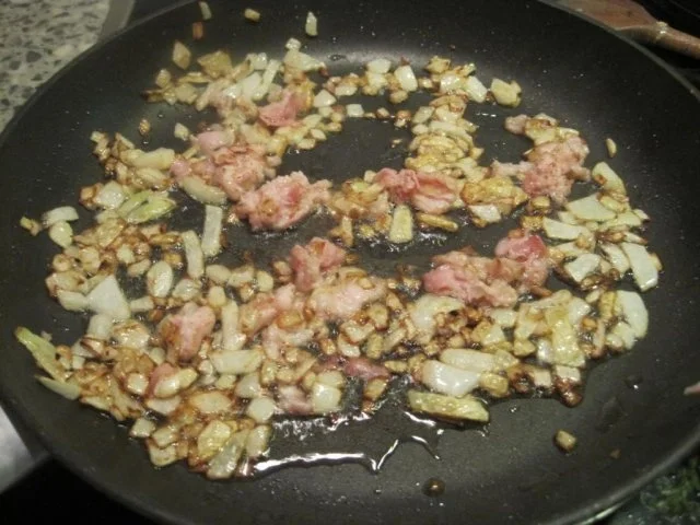 Rezept: Kasseler in Blätterteig mit Pilz-Hack-Zwiebeln Bild Nr. 3 Kasseler in Blätterteig mit Pilz-Hack-Zwiebeln - Rezept - Bild Nr. 3