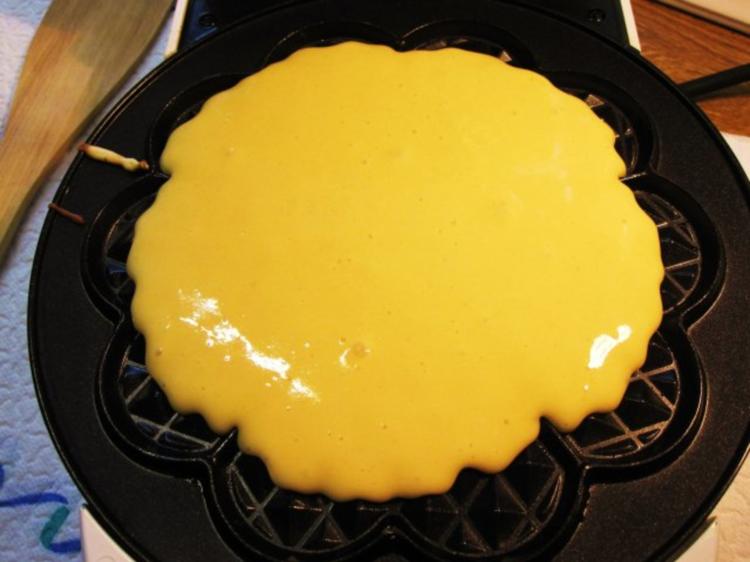 Waffeln Creme Fraiche