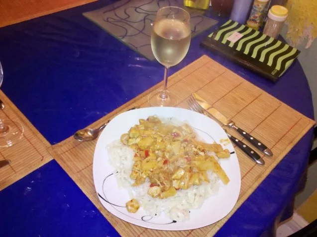 Rezept: Geflügel: Sahnegeschnetzeltes im Asia-Stil Bild Nr. 7 Geflügel: Sahnegeschnetzeltes im Asia-Stil - Rezept - Bild Nr. 7