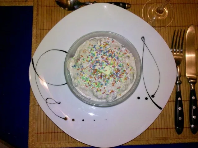 Rezept: Dessert: Winterzauber - ein Fruchtquark Dessert: Winterzauber - ein Fruchtquark - Rezept