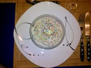 Dessert: Winterzauber - ein Fruchtquark - Rezept