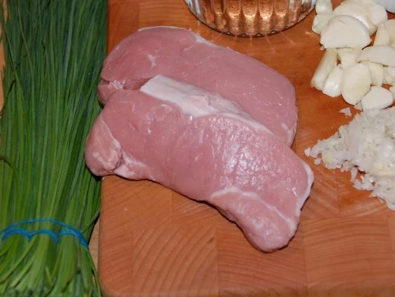 KALBSSTEAK MIT BIRNENWÜRFELN AN WILLIAMS - SAUCE - Rezept - Bild Nr. 3