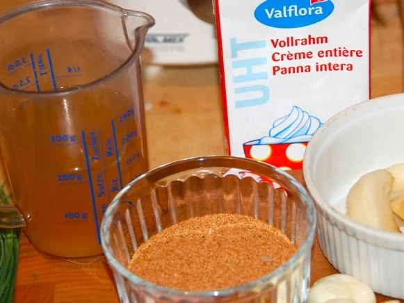 KALBSSTEAK MIT BIRNENWÜRFELN AN WILLIAMS - SAUCE - Rezept - Bild Nr. 5