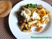 Snack:   KLOßSTIFTE mit Speck + Ei - Rezept