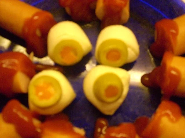 Halloween: Augäpfel - Rezept