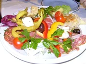 Rezept: Italienischer Vorspeisenteller Italienischer Vorspeisenteller - Rezept