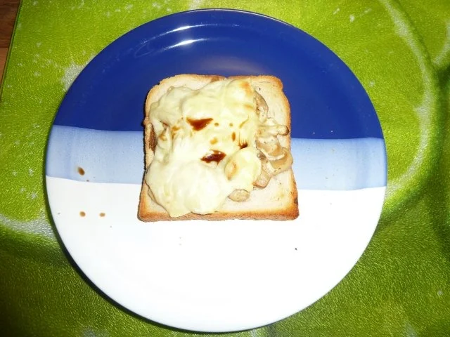 Champignontoast überbacken - Rezept - Bild Nr. 2