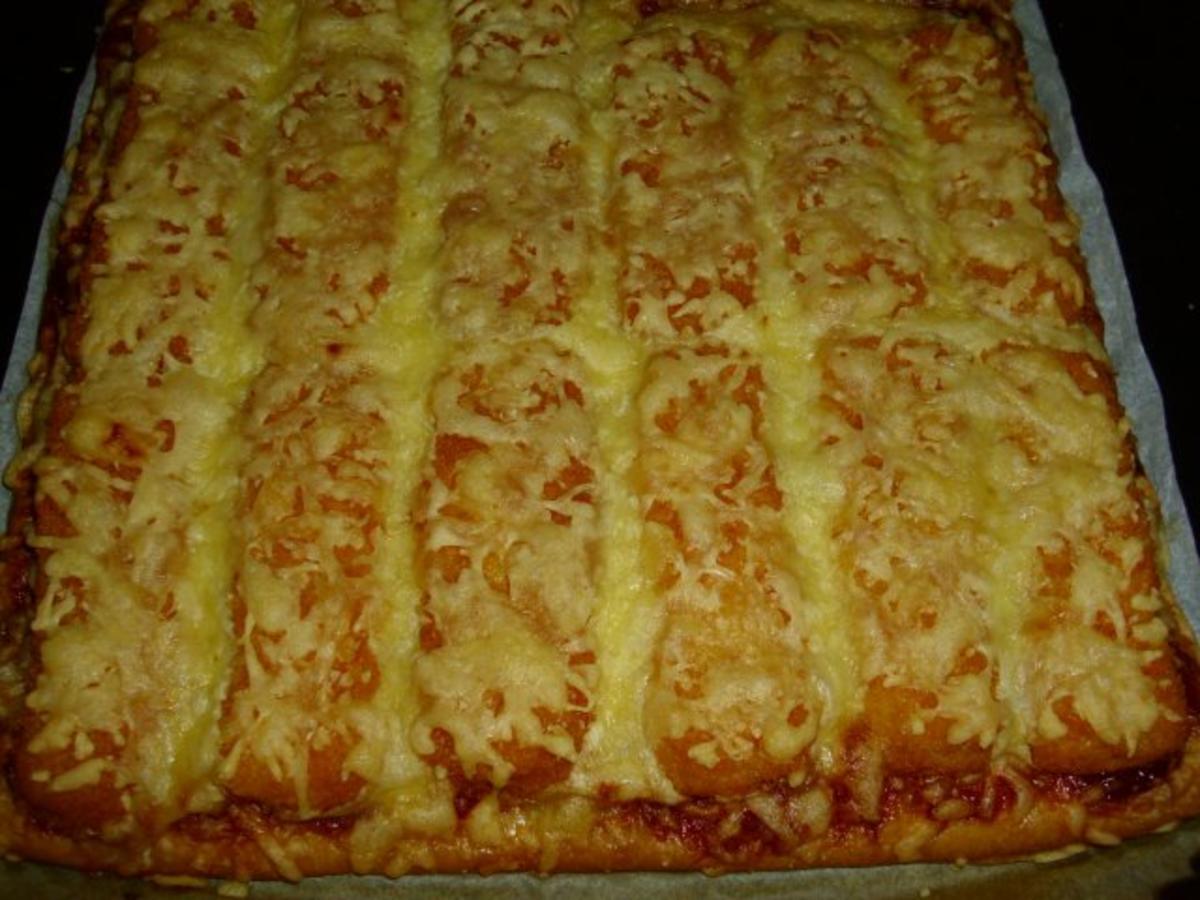 Fischstabchen Pizza Rezept Mit Bild Kochbar De