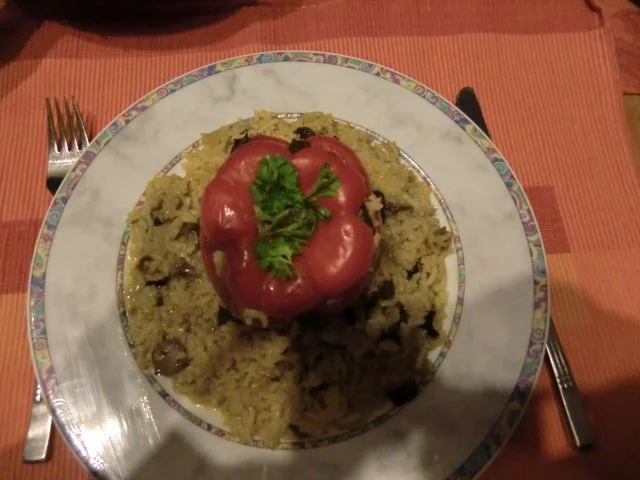 Rezept: Paprika gefüllt, fast klassisch Bild Nr. 7 Paprika gefüllt, fast klassisch - Rezept - Bild Nr. 7