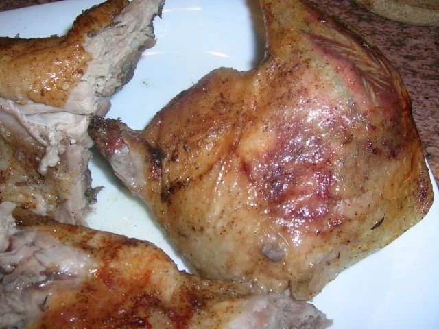 Rezept: Entenbraten mit Äpfel u Pflaumen, Preiselbeerrotkohl mit Klössen +leckerem Sößchen Bild Nr. 7 Entenbraten mit Äpfel u Pflaumen, Preiselbeerrotkohl mit Klössen +leckerem Sößchen - Rezept - Bild Nr. 7