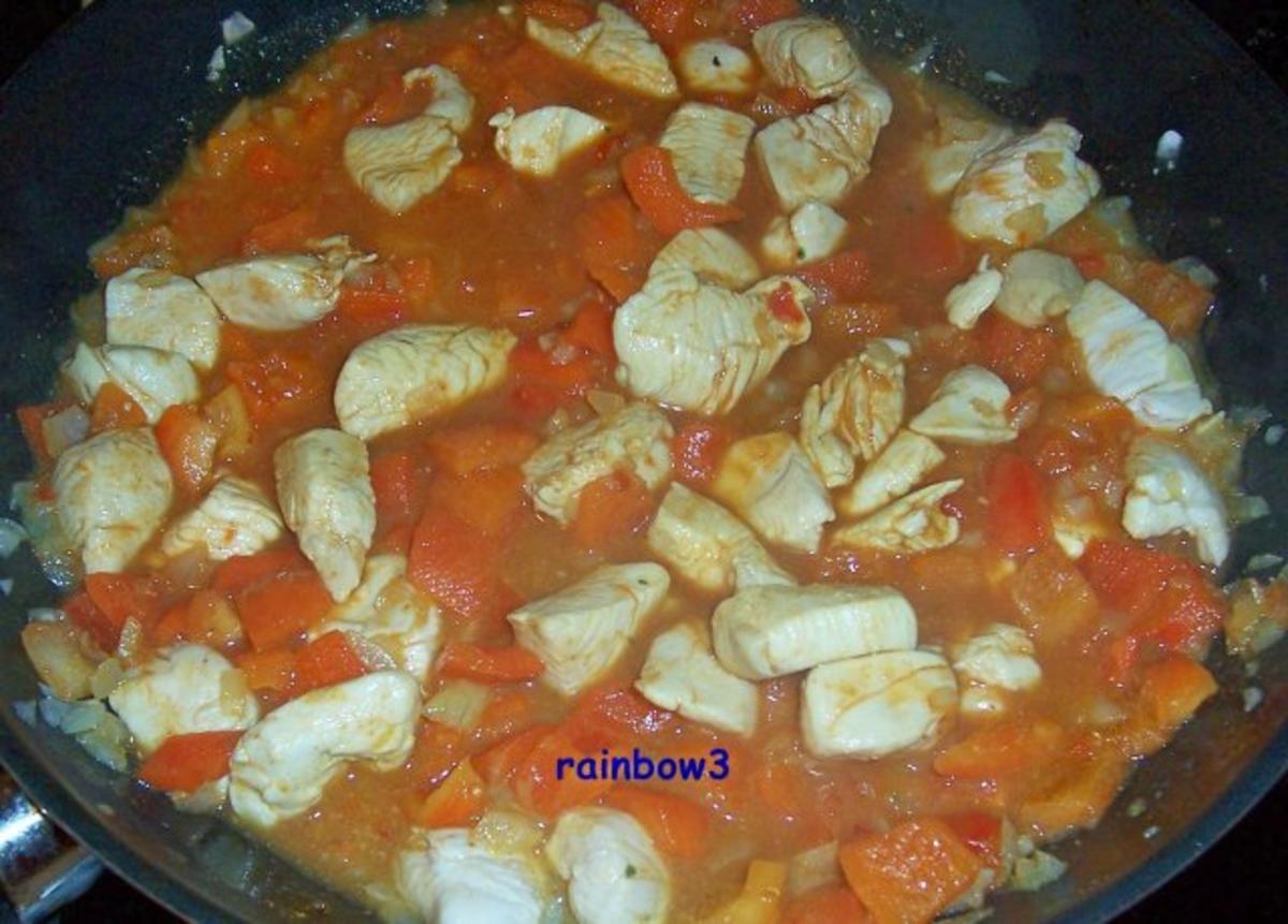 Kochen: Paprika-Hähnchen aus der Pfanne - Rezept - Bild Nr. 6