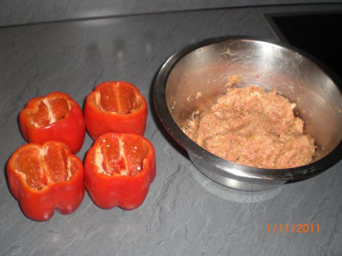 Gefüllte Paprika - Rezept - Bild Nr. 4