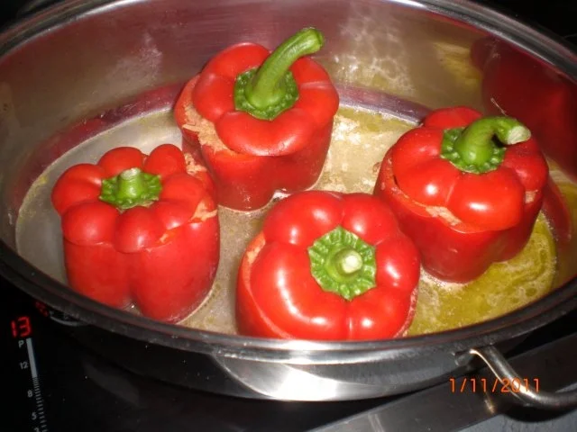 Gefüllte Paprika - Rezept - Bild Nr. 6