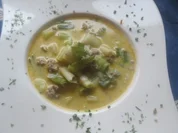 Laktosefreie cremige Lauchsuppe - Rezept