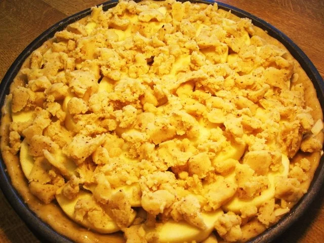 Apfelkuchen aus Mürbteig ... - Rezept - Bild Nr. 8