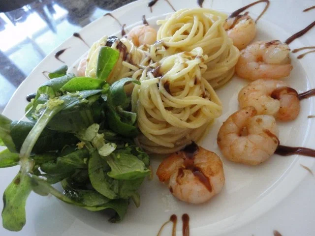 Rezept: Pasta al Limone mit King Prawns Bild Nr. 9 Pasta al Limone mit King Prawns - Rezept - Bild Nr. 9