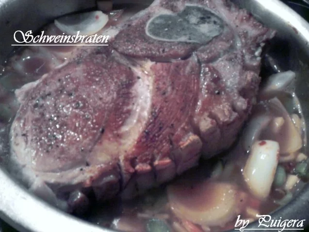 Wickelklöße an Schweinsbraten - Rezept - Bild Nr. 6