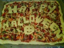 All Hallows Eve Pizza - Rezept