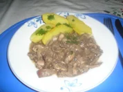 Gebratene Hühnerleber - Rezept