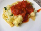 Blumenkohl - Nudel Auflauf mit Spinat - Rezept