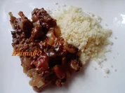 Hackpfanne mit arabischen Flair und Couscous - Rezept