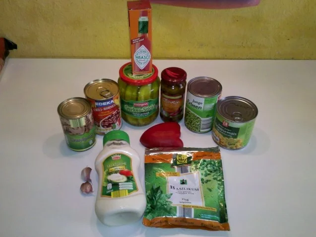 Salat: Herbstlicher Kartoffelsalat mit mediteranem touch - Rezept - Bild Nr. 3