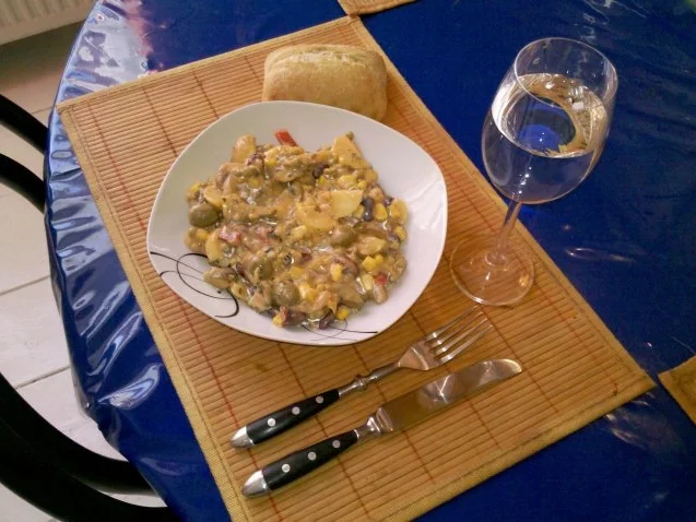 Salat: Herbstlicher Kartoffelsalat mit mediteranem touch - Rezept - Bild Nr. 6