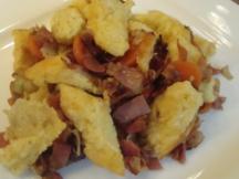 Käseschmarrn Rezept, Käseschmarrn Mit Lauchzwiebeln Und Speck Rezept