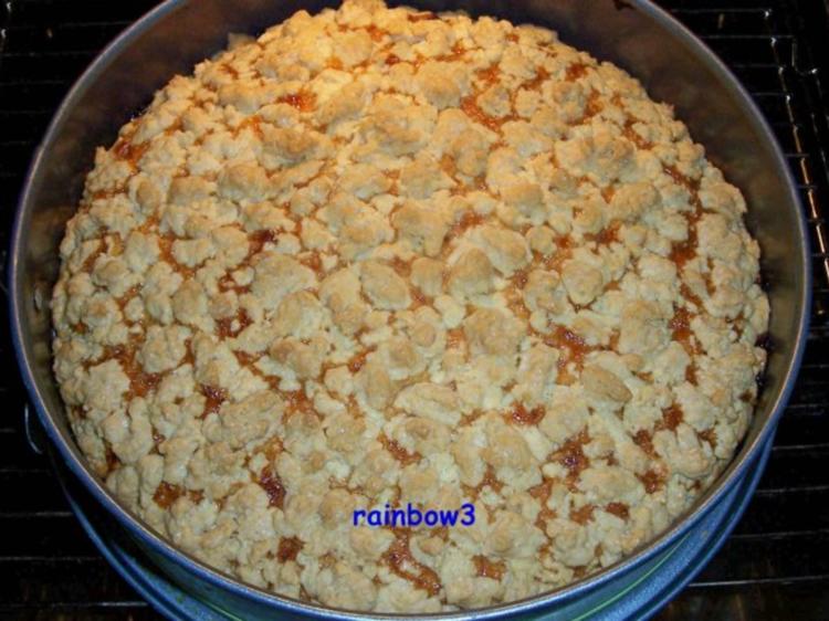 Backen: Krümeltorte mit Marmelade - einfach - von rainbow3