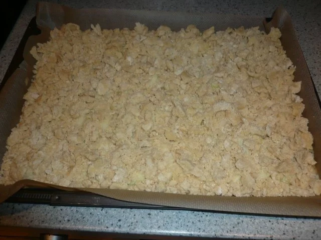 Apfel - Streusel - Kuchen mit Mandeln - Rezept - Bild Nr. 2