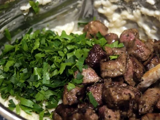 Kalbsleber-Risotto - Rezept - Bild Nr. 7