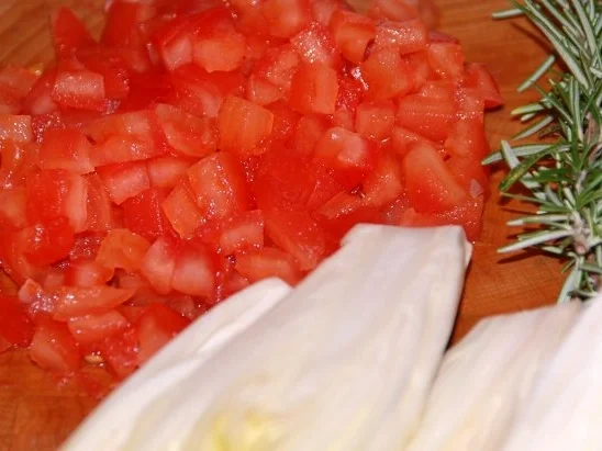 GESCHMORTE BRÜSSELER SPITZEN MIT TOMATEN   (CHICOREE / ENDIVES BELGES) - Rezept - Bild Nr. 4