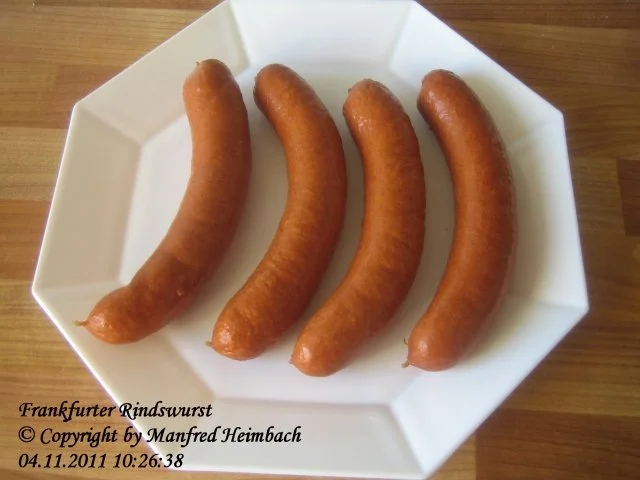 Wurst – gebratene Rindswurst in Cheddarsahne - Rezept - Bild Nr. 2