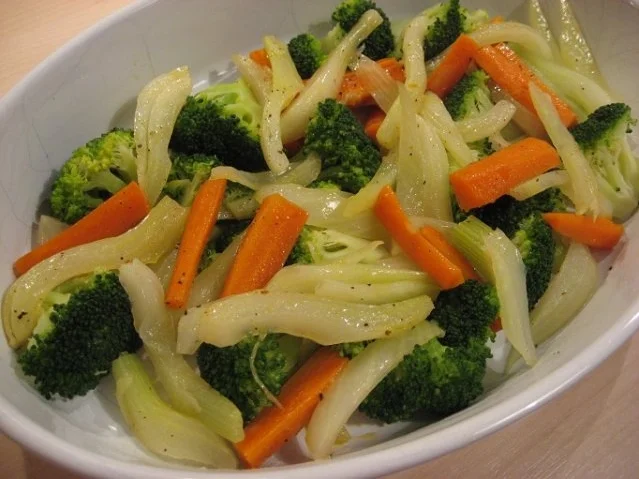 Fenchel-Brokkoli-Möhren-Auflauf - Rezept