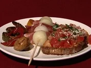 Antipastivariationen mit Bruschetta (Annina Ucatis) - Rezept