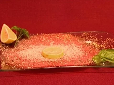 Lachscarpaccio (Norman Langen) - Rezept